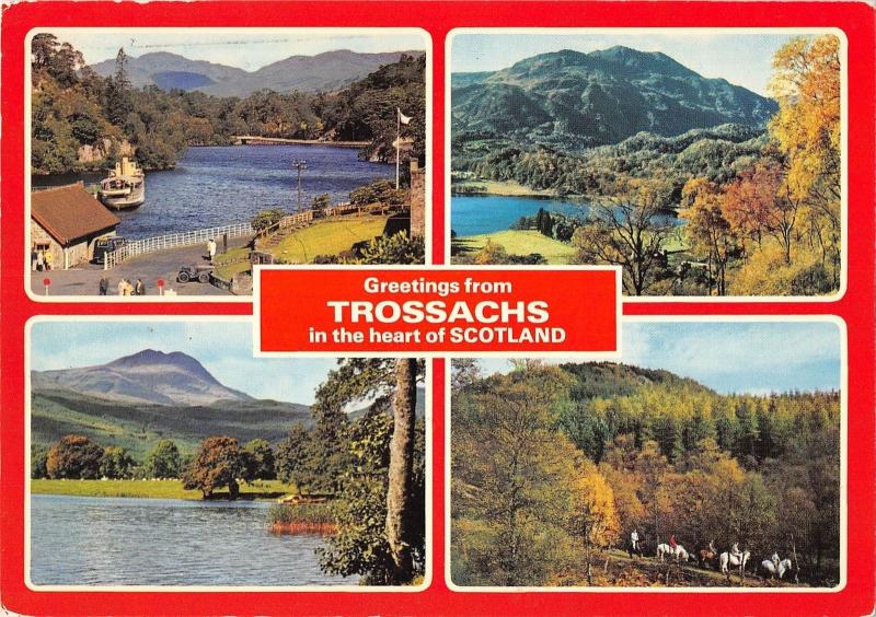 BR83584 trossachs in the heart of scotland