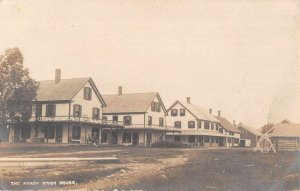 Greenville Maine The Roach River House Real Photo Vintage Postcard AA12374