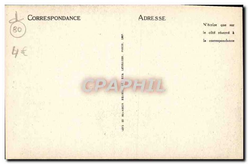 Old Postcard Saint Riquier Saint Christophe