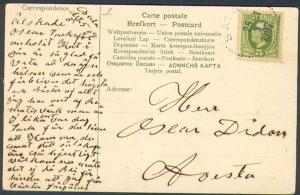 POSTCARD. SWEDEN. KLAGSTORP.