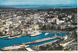Canada Victoria's Vibrant Inner Harbour British Columbia