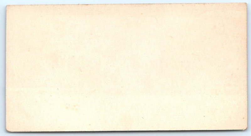 c1880s Name Calling Card George Buskirk Fancy Trade Card Art Regard Business C31