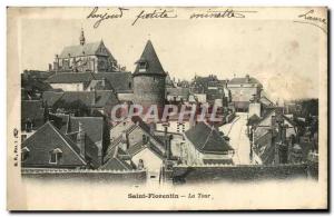 Old Postcard St Florentin La Tour