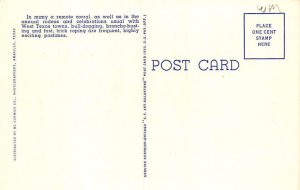 Bull Dogging West, Texas USA View Images 