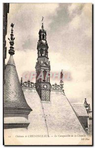 Old Postcard Chateau De Chenonceau The Campanille De La Chapelle