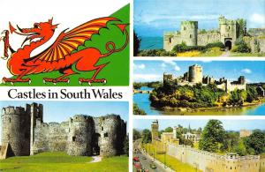 uk5441 castles  in wales  uk