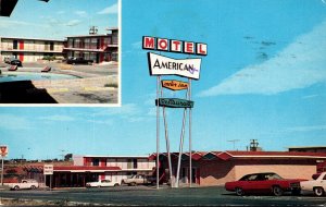 Texas Big Spring American Motor Inn Motel 1975