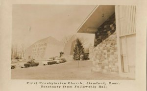 RP; STAMFORD, Connecticut, 1920s; First Presbyterian Church, Sanctuary, exterior