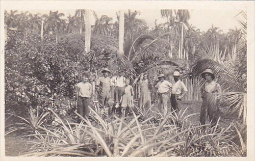 Panama Natives In Interior Of Panama Real Photo