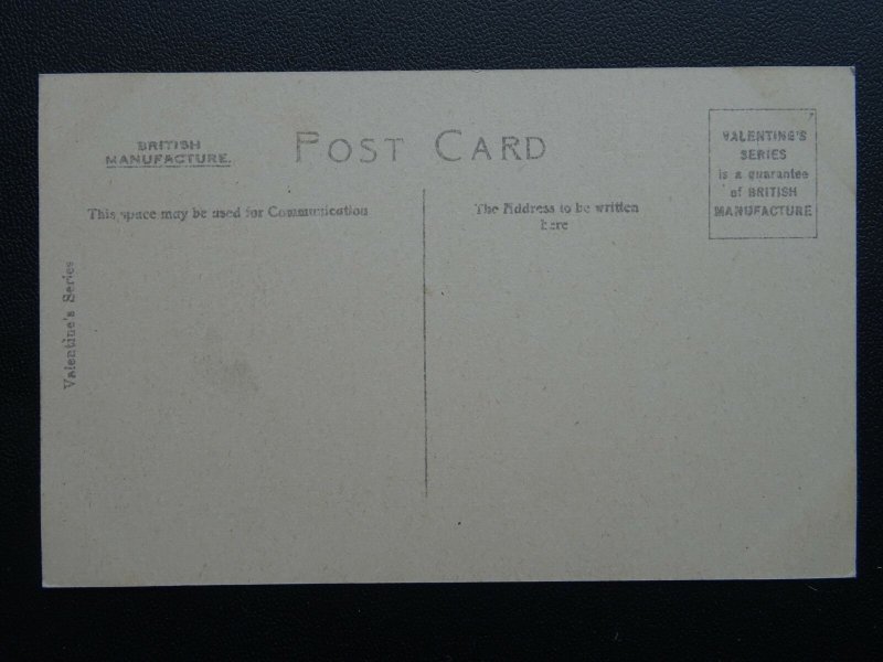 Scotland PERTH From Kinnoull Hill - Old Postcard by Valentine