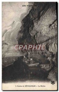 Old Postcard Caves Betharram La Riviere