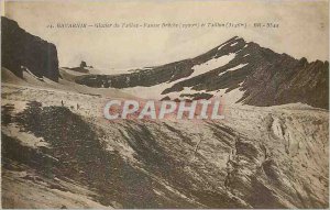 Old Postcard Gavarnie Glacier false stems breccia (2900m) and tallon (3140 m)