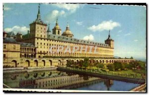 Old Postcard Monasterio de El Escorial Estanque of Huerro