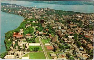 Postcard SCHOOL SCENE Madison Wisconsin WI AM4936