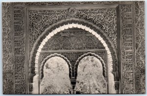 Postcard - Decorative Detail, Alhambra - Granada, Spain 