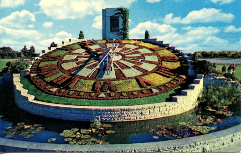 CANADA   PC420    ONTARIO HYDRO'S FLORAL CLOCK