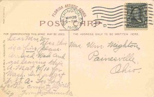 Windsor Hotel Jacksonville Florida 1908 postcard