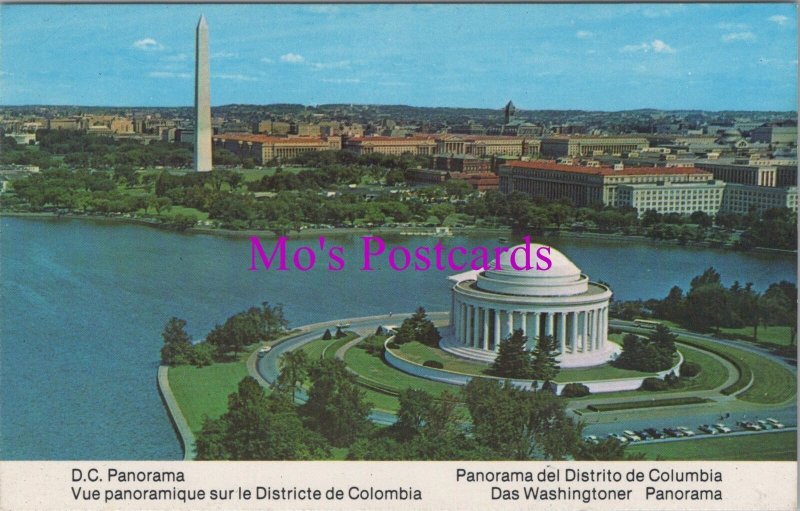 America Postcard - Washington D.C Panoramic View  RS37621