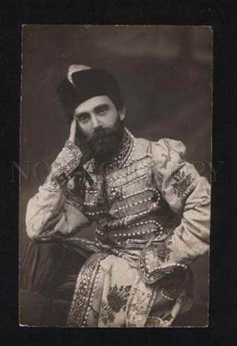 053101 Male OPERA Star in COSTUME vintage PHOTO