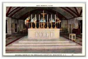 Vintage 1930's Postcard National Shrine the Immaculate Conception Washington DC