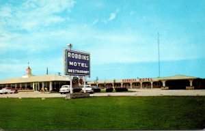 Illinois Vandalia Robbins Motel and Restaurant