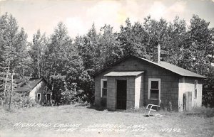 Highland Cabins Real Photo - Tomahawk, Wisconsin WI  