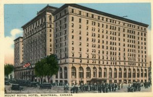 Postcard Early View of the Mount Royal Hotel in Montreal, Canada.       N7