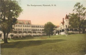 Hand-Colored Postcard; Plymouth NH The Pemigewasset Hotel, Unposted Albertype
