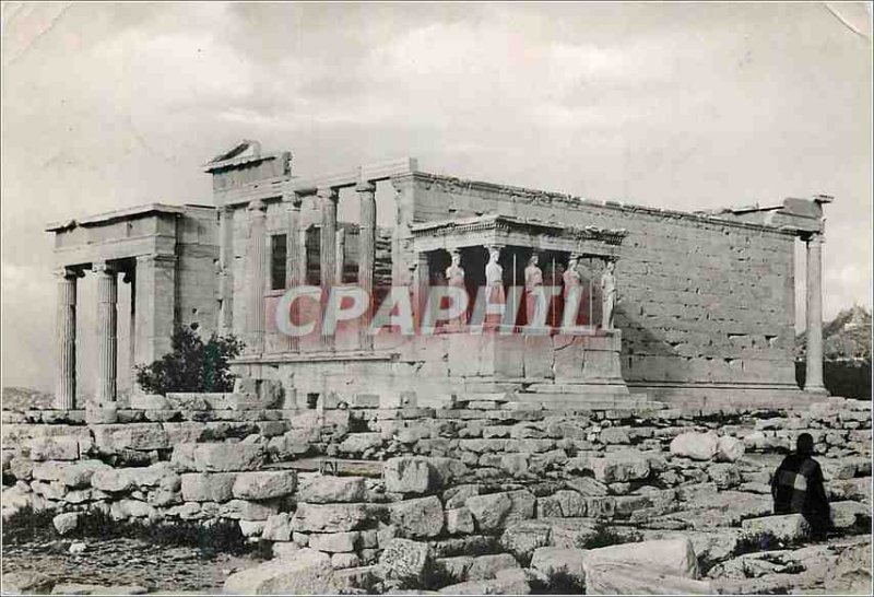 Postcard Modern Athens The Erechtheum