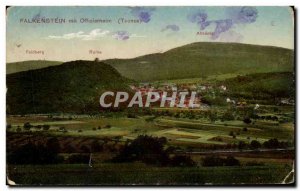 Old Postcard Falkenstein put Offizerheim