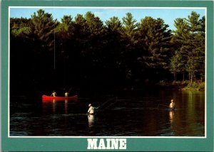 Maine Fishing Scene Of The Penobscot River