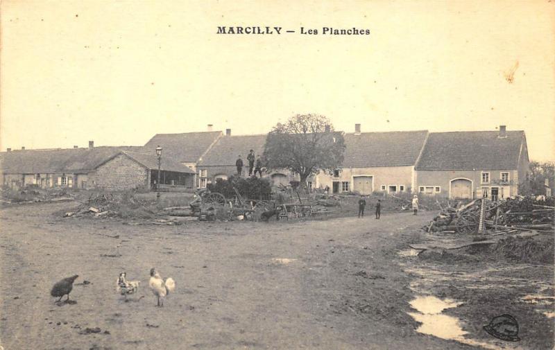 Marcilly France - Les Planches Postcard