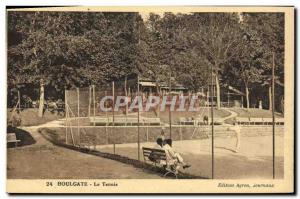 Old Postcard Tennis Houlgate