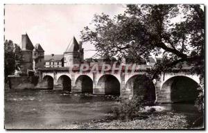 Old Postcard Chatellerault Bridge
