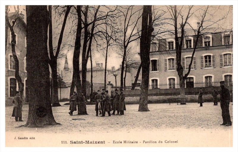 519   France Saint Maixent  Ecole Military pavillion du colonel