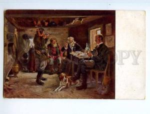 249086 Russia Makovsky after hunting POINTER DOG Ostrowski