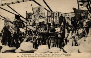 CPA COMPIEGNE - Fetes en l'Honneur de Jeanne d'Arc (1909) - La Cour (291310)