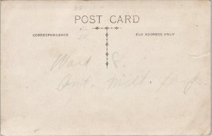 Ontario Military Hospital Ward 8 WW1 Patients Caregivers RP Postcard H33 *as is