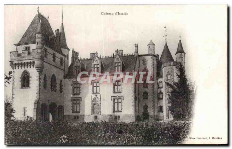 Chateau d Issaids - Old Postcard
