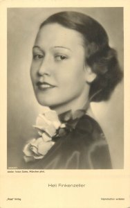 Stars of stage and screens postcard actress Heli Finkenzeller