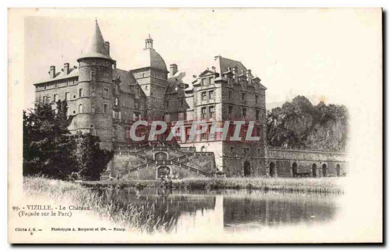 Vizille - Le Chateau Old Postcard