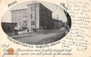 Augusta Maine Giant Oxie Co  Home Office Vintage Postcard AA33142