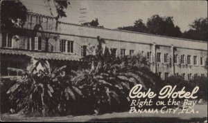 Panama City Florida FL Cove Hotel Vintage Postcard