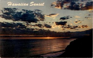 Hawaii Nani Lii Franklin D Roosevelt Ray Helbig sunset Aloha postcard