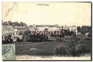 Old Postcard Vittel Hotels and Casino