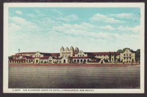 The Alverado,Santa Fe Hotel,Albuqueque,NM Postcard 