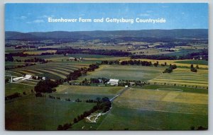 The  Eisenhower's Farm and Gettysburg, Pennsylvania Countryside - Postcard
