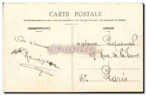 Postcard Old Chaetau Vigny Inner Court