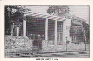 Indiana Morristown Kopper Kettle Inn Restaurant