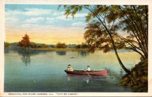 Illinois Aurora Canoeing On The Fox River